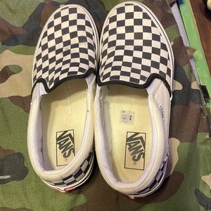 Checkered vans